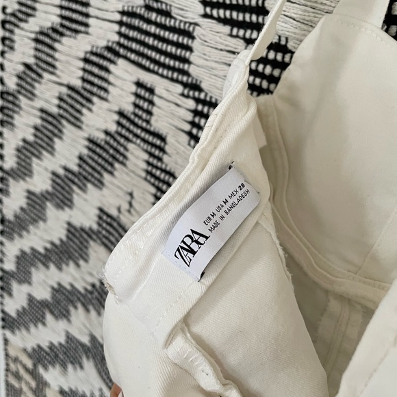 Zara Cropped Denim corset top - size M! - Picture 3 of 3